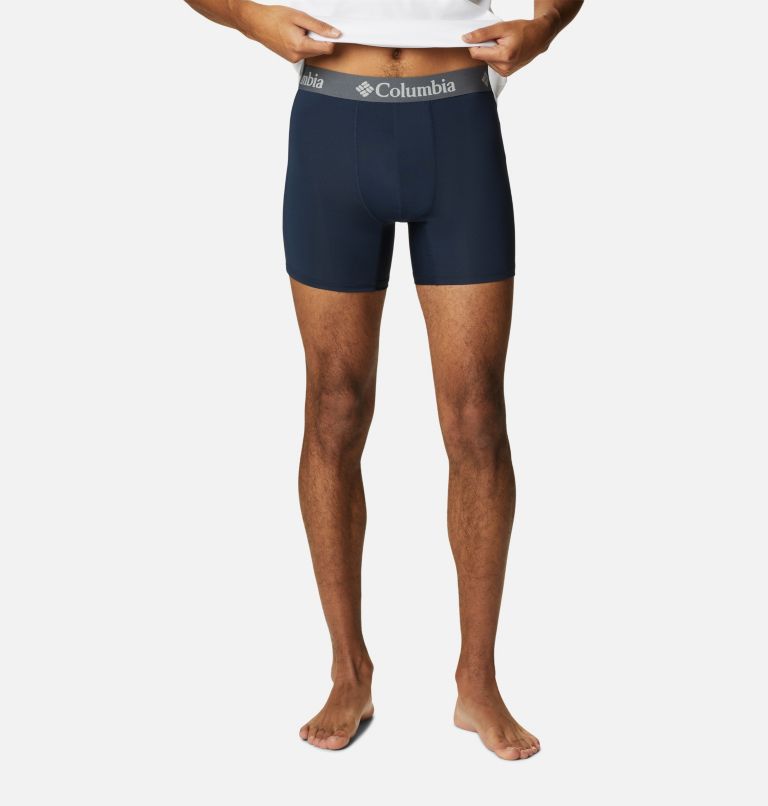 BOXER MASCULINO COLUMBIA POLYESTER/STRETCH 3 PACK SOLID BOXER BRIEF